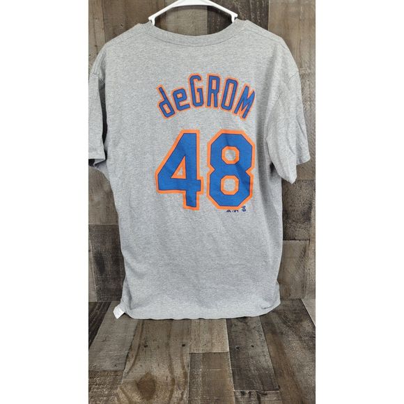 MLB Baseball New York Mets #48 Jacob DeGrom Adult Tee Size - Picture 3 of 7